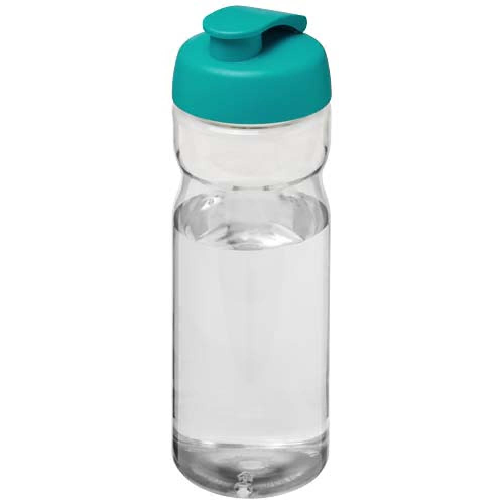 Bidón deportivo con tapa Flip de 650 ml H2O Active® "Eco Base"