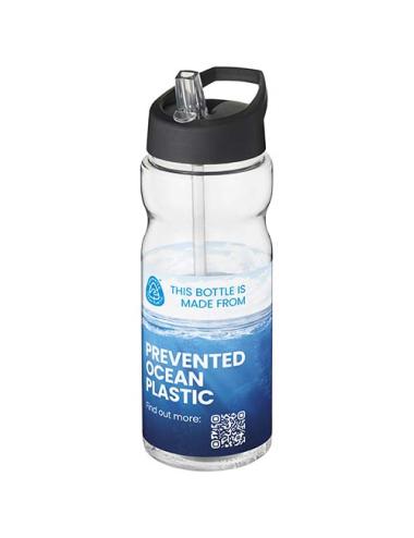 Bidón deportivo con boquilla de 650 ml H2O Active® "Eco Base"