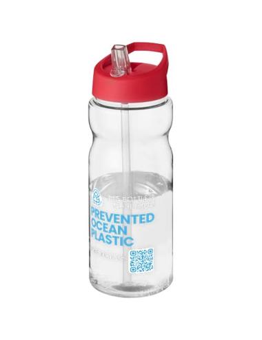 Bidón deportivo con boquilla de 650 ml H2O Active® "Eco Base"