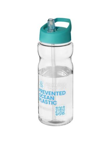 Bidón deportivo con boquilla de 650 ml H2O Active® "Eco Base"