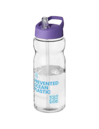 Bidón deportivo con boquilla de 650 ml H2O Active® "Eco Base"