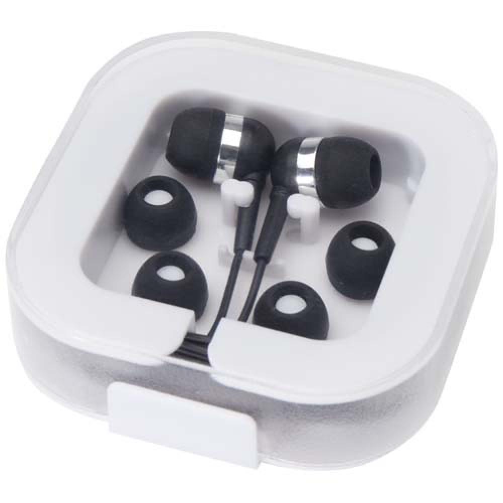 Auriculares tipo C con cable y caja de plástico reciclado "Dofida"