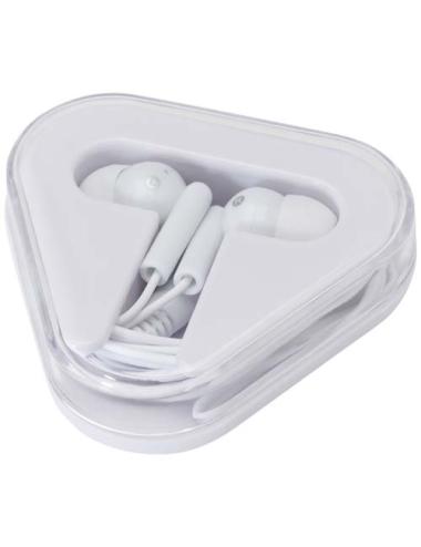 Auriculares con caja de plástico reciclado "Rebel"