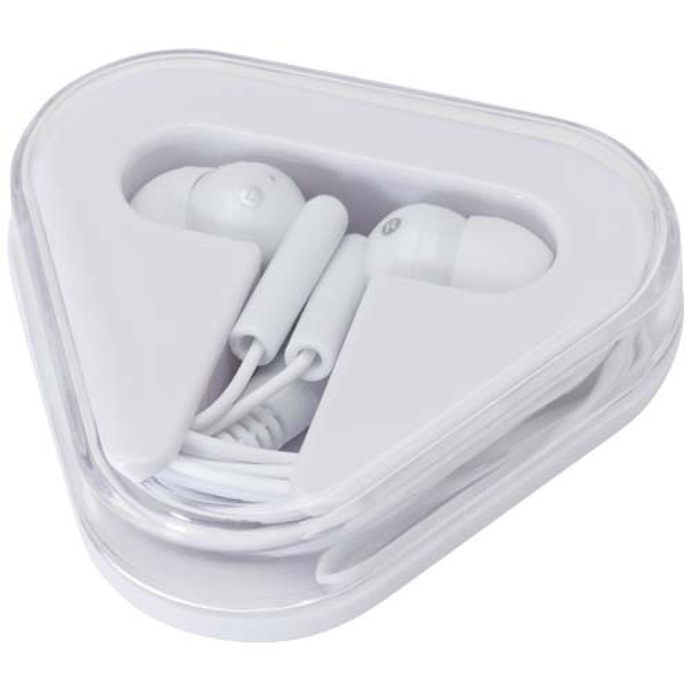 Auriculares con caja de plástico reciclado "Rebel"