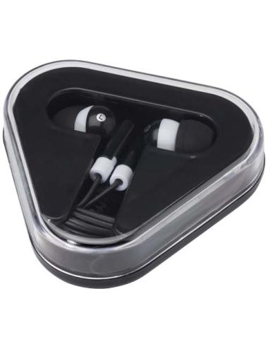 Auriculares con caja de plástico reciclado "Rebel"