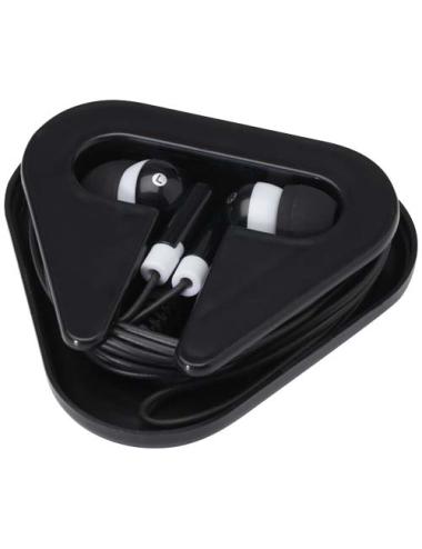 Auriculares con caja de plástico reciclado "Rebel"