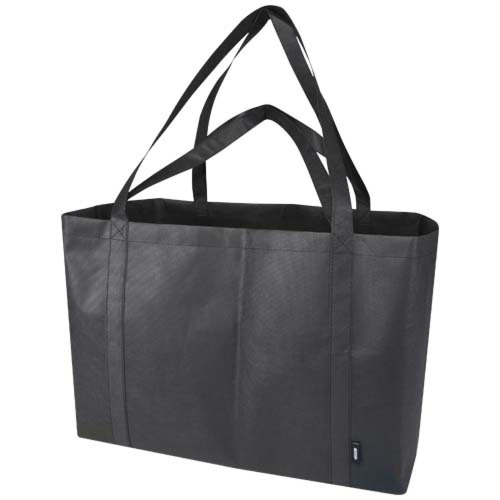 Bolsa Tote no tejida de material reciclado GRS extragrande de 65 l "Jumbo"