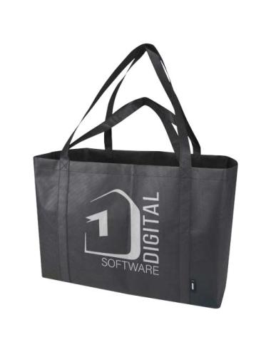 Bolsa Tote no tejida de material reciclado GRS extragrande de 65 l "Jumbo"