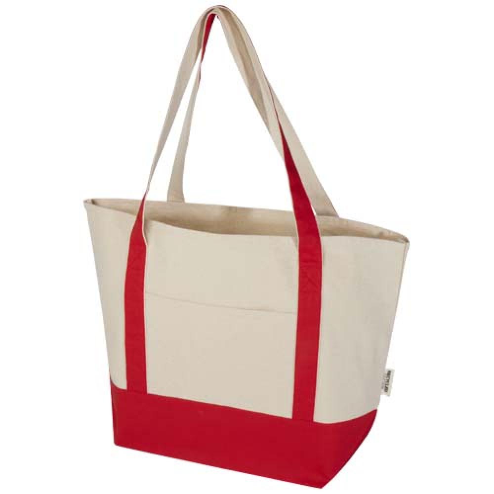 Bolsa Tote de algodón reciclado GRS de 320 g/m² "Sam"