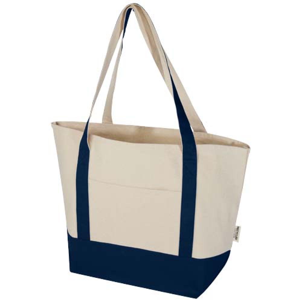 Bolsa Tote de algodón reciclado GRS de 320 g/m² "Sam"