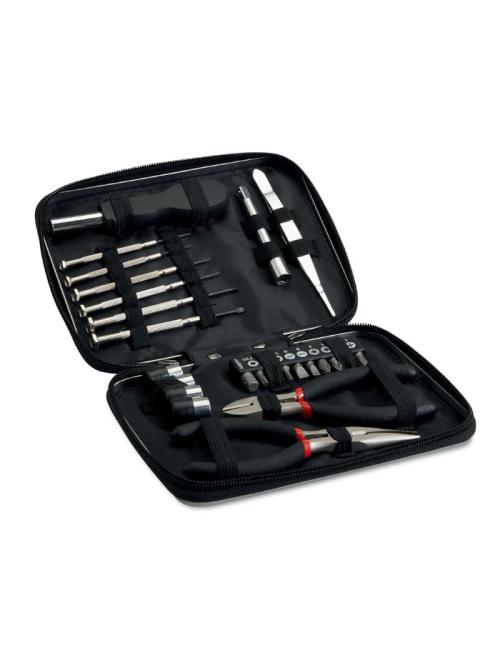 Tool set in aluminium case