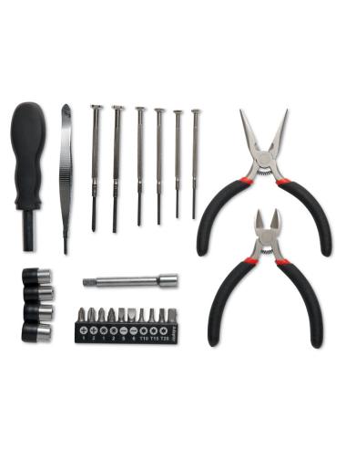 Tool set in aluminium case