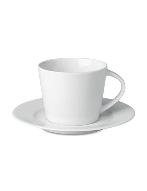 Taza capucciono con platito