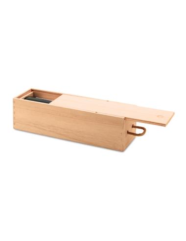 Caja de vino de madera