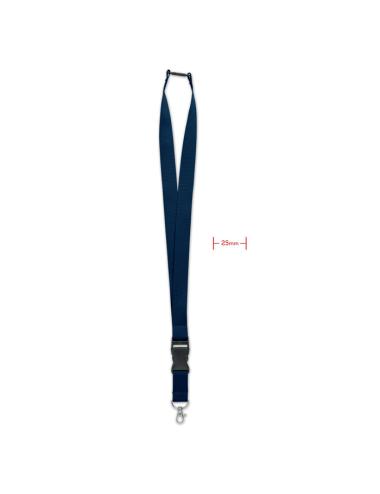 Lanyard 25mm con mosquetón