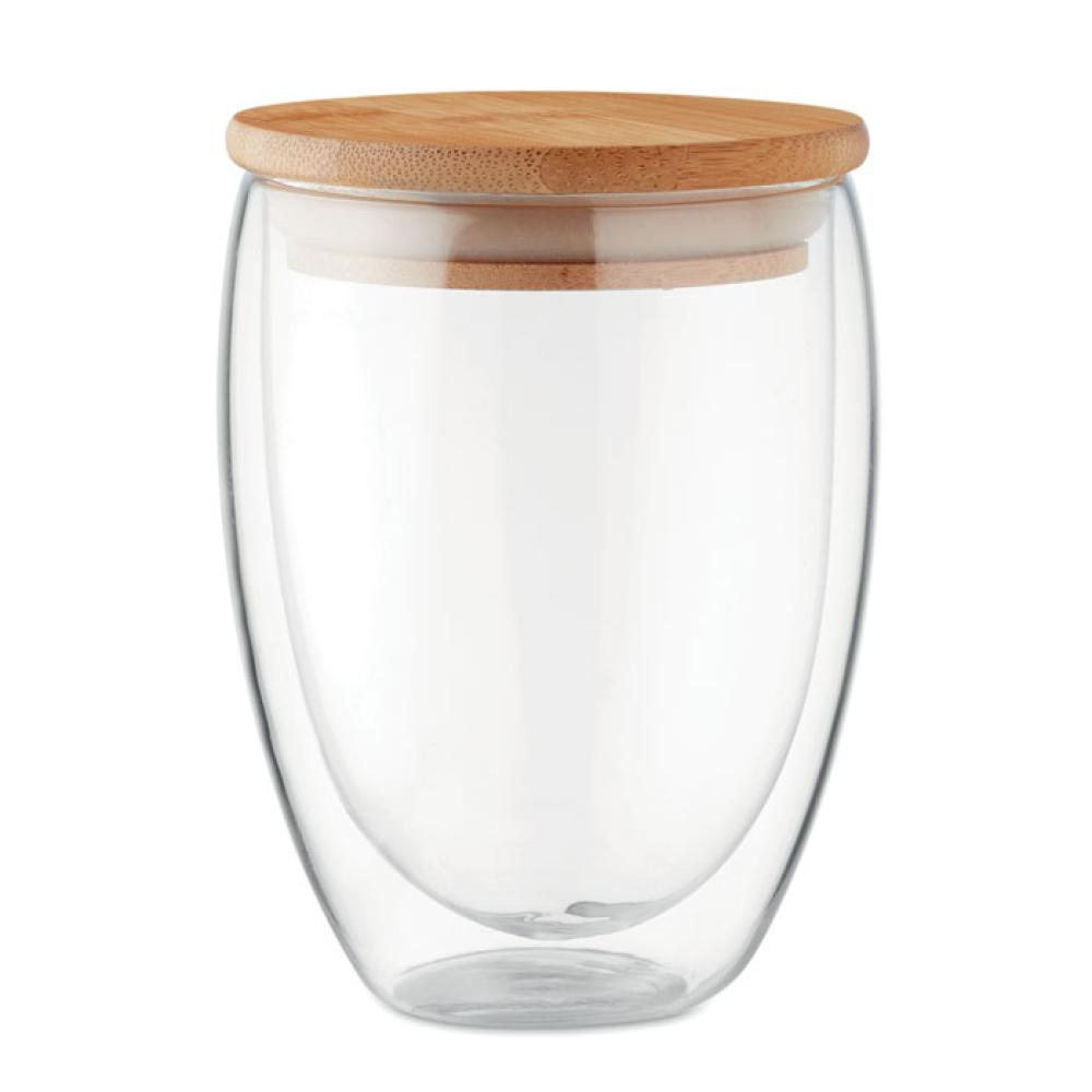 Vaso cristal doble capa 350 ml