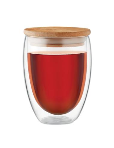 Vaso cristal doble capa 350 ml