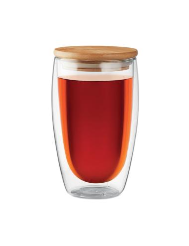 Vaso cristal doble capa 450 ml