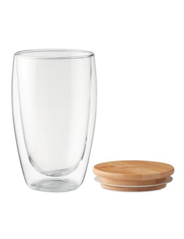 Vaso cristal doble capa 450 ml