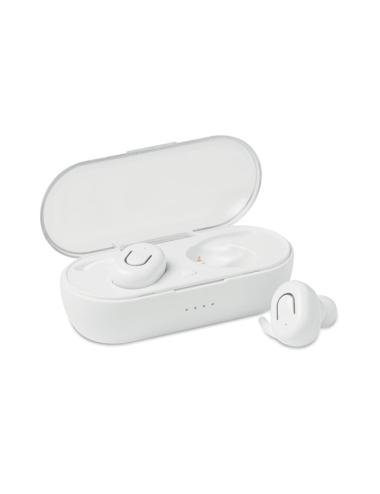 Auriculares TWS con base carga