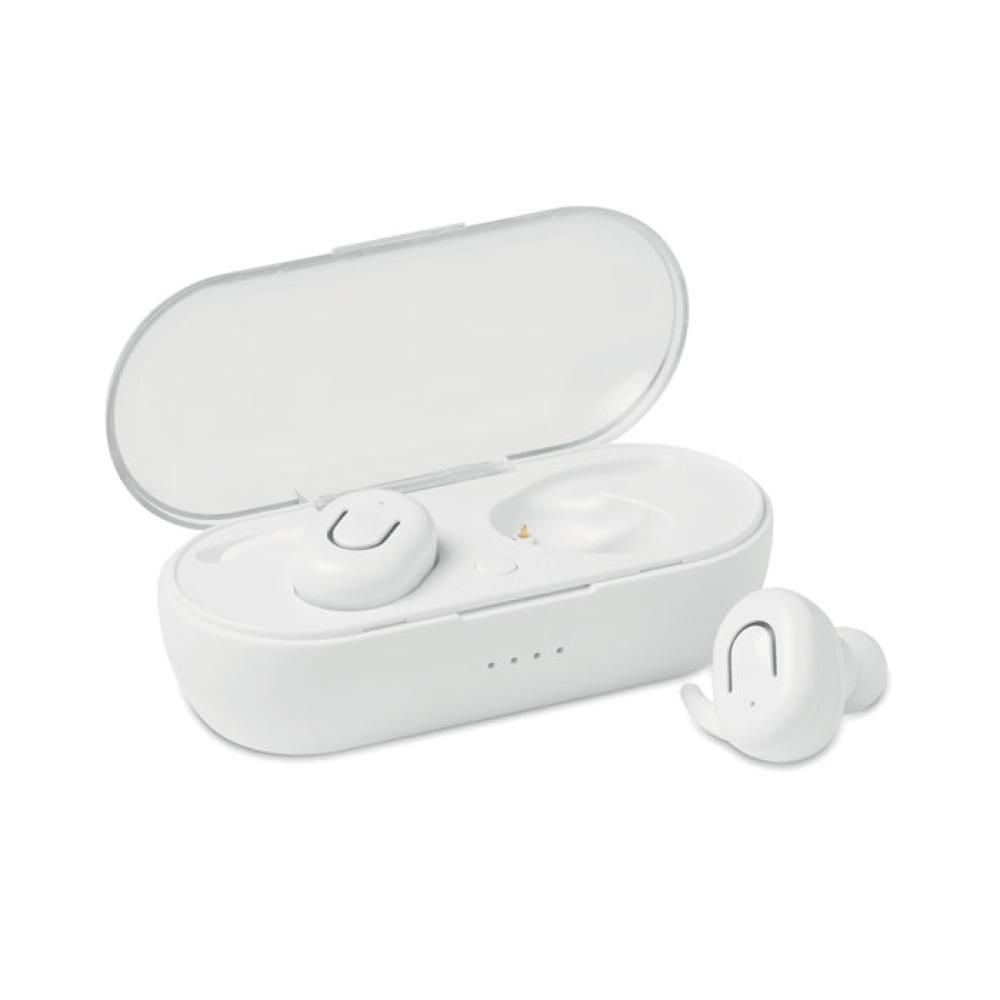 Auriculares TWS con base carga