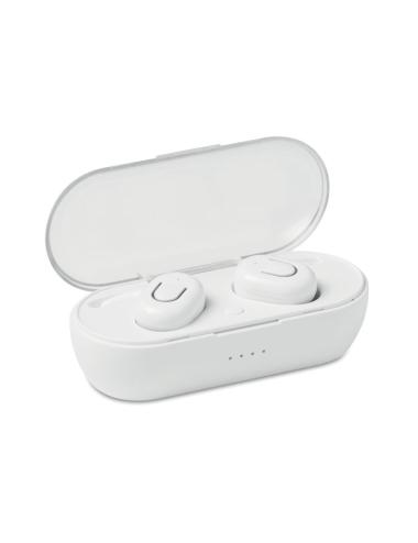 Auriculares TWS con base carga