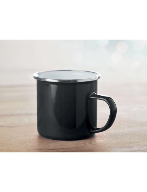 Taza de metal esmaltado 350 ml