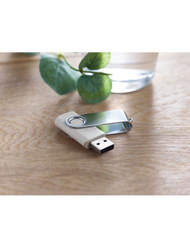 USB con clip metálico de 16GB