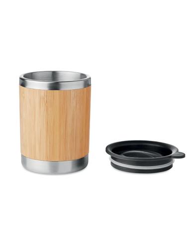 Vaso de acero inox.