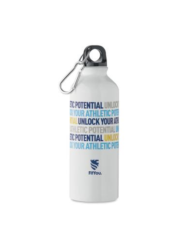 Botella aluminio recicl. 500 ml