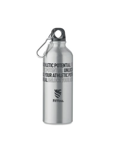 Botella aluminio recicl. 500 ml