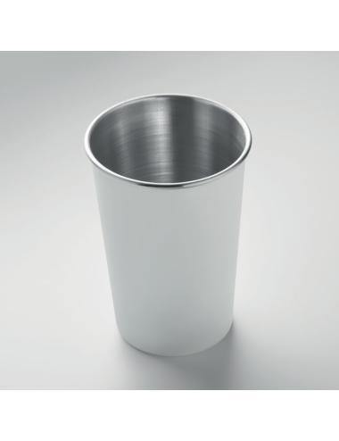 Vaso acero inox. reciclado