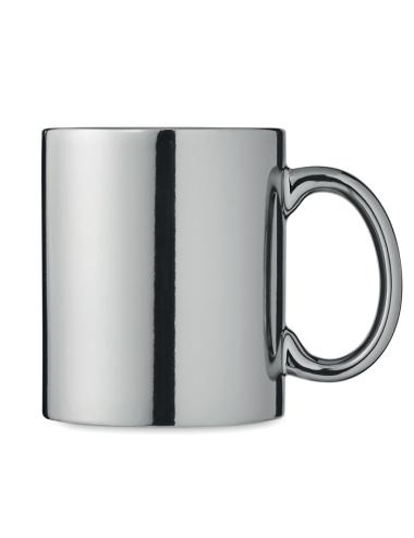 Taza cerámica metálica 300 ml