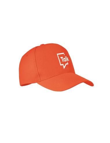 Gorra béisbol RPET 5 pan.