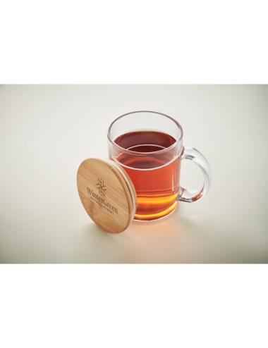 Taza de vidrio reciclado 300 ml