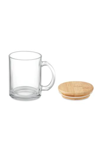 Taza de vidrio reciclado 300 ml