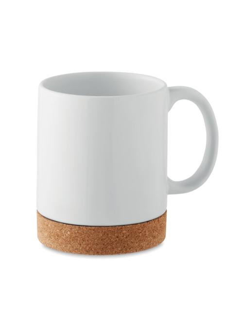 Taza cerámica de corcho 280 ml