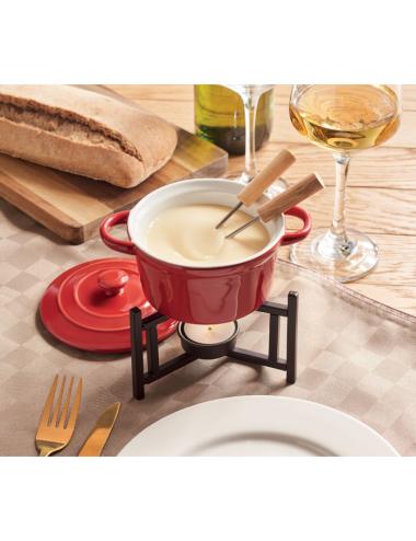 Set fondue de cerámica 300 ml