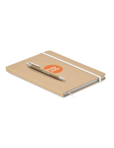 Libreta A5 en cartón reciclado