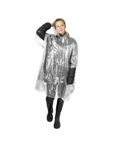 Poncho impermeable desechable con funda "Ziva"