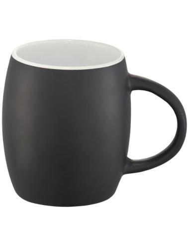 Taza de cerámica de 400 ml con base de madera "Hearth"