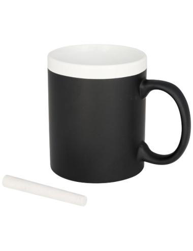 Taza de cerámica de 330 ml escritura tiza "Chalk"