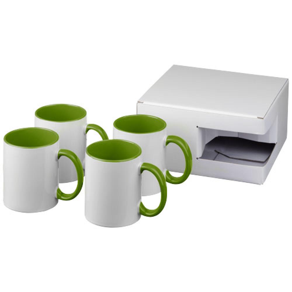 Set de regalo de 4 tazas de sublimación "Ceramic"