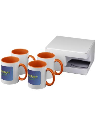 Set de regalo de 4 tazas de sublimación "Ceramic"