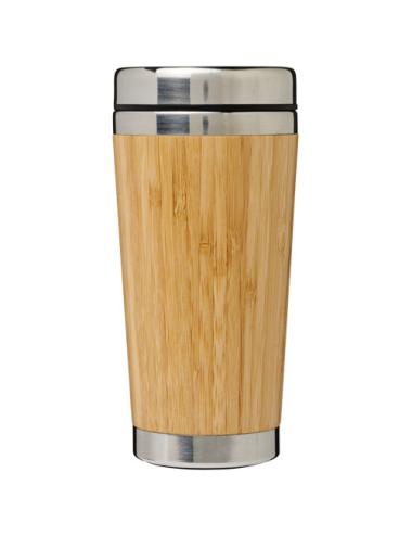 Vaso de 450 ml con exterior de bambú "Bambus"