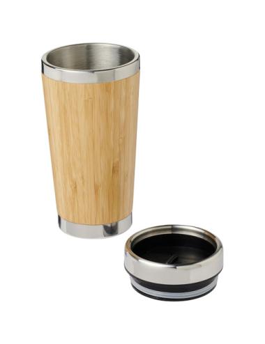 Vaso de 450 ml con exterior de bambú "Bambus"