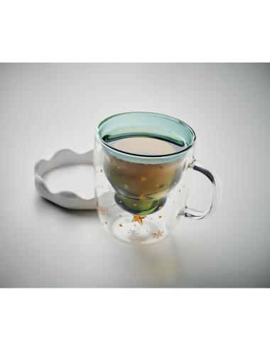 Taza borosilicato doble pared