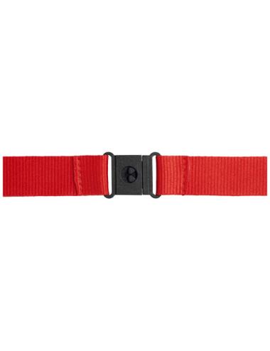 Lanyard con hebilla separable y clip de seguridad "Yogi"