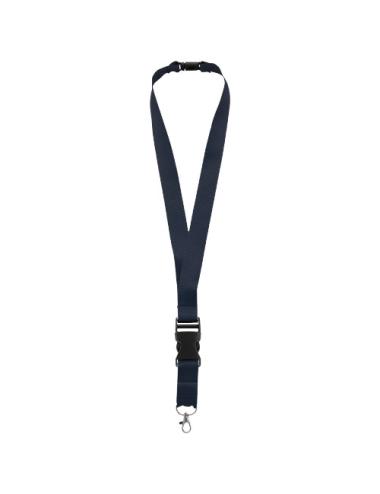 Lanyard con hebilla separable y clip de seguridad "Yogi"