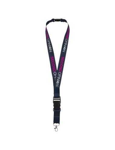 Lanyard con hebilla separable y clip de seguridad "Yogi"